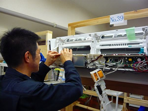 日本エアコンクリーニング協会　第38回技術研修会の様子