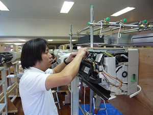 日本エアコンクリーニング協会　第54回技術研修会の様子