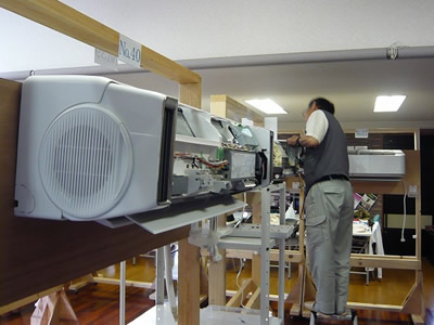 日本エアコンクリーニング協会　第86回技術研修会の様子