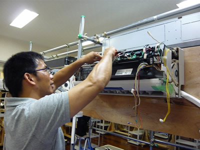 日本エアコンクリーニング協会　第103
回技術研修会の様子