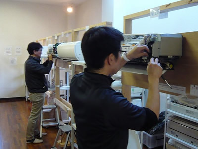 日本エアコンクリーニング協会　第131回技術研修会の様子