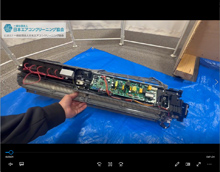 品番：RAS-H401R(W)　2021年製　お掃除機能からブラシ部分取り外し方