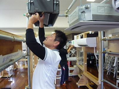 日本エアコンクリーニング協会　第147回技術研修会の様子