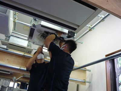 日本エアコンクリーニング協会　第201回技術研修会の様子