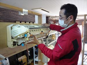 日本エアコンクリーニング協会　第258回技術研修会の様子
