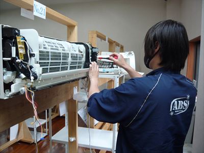 日本エアコンクリーニング協会　第272回技術研修会の様子