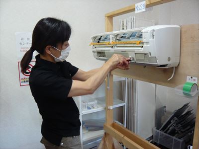 日本エアコンクリーニング協会 第280回技術研修会の様子