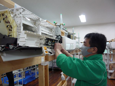 日本エアコンクリーニング協会 第289回技術研修会の様子