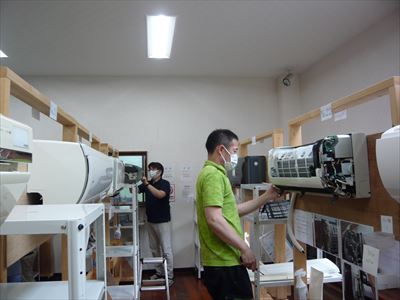 日本エアコンクリーニング協会 第300回技術研修会の様子