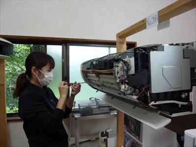 日本エアコンクリーニング協会 第309回技術研修会の様子