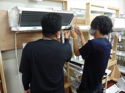 日本エアコンクリーニング協会　第317回技術研修会の様子