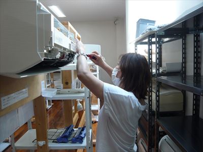 日本エアコンクリーニング協会 第319回技術研修会の様子