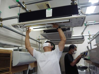 日本エアコンクリーニング協会 第326回技術研修会の様子