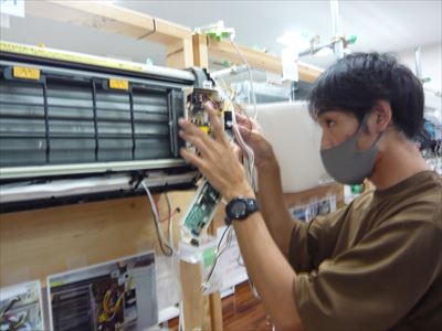 日本エアコンクリーニング協会 第344回技術研修会の様子