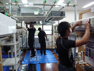 日本エアコンクリーニング協会 第347回技術研修会の様子