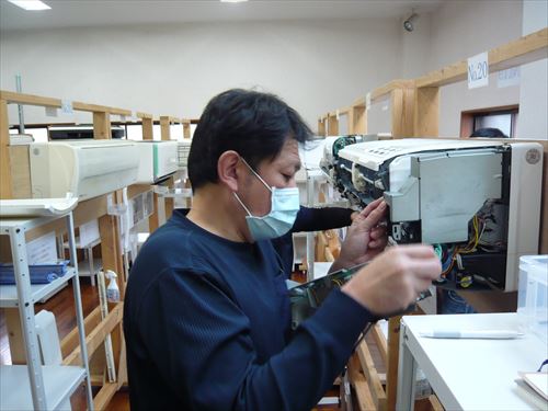 日本エアコンクリーニング協会 第360回技術研修会の様子