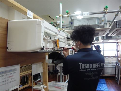 日本エアコンクリーニング協会 第393回技術研修会の様子