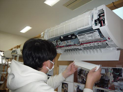 日本エアコンクリーニング協会 第411回技術研修会の様子