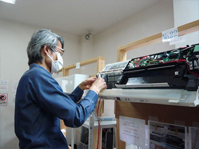 日本エアコンクリーニング協会　第415回技術研修会の様子