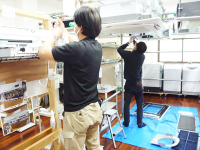 日本エアコンクリーニング協会 第425回技術研修会の様子