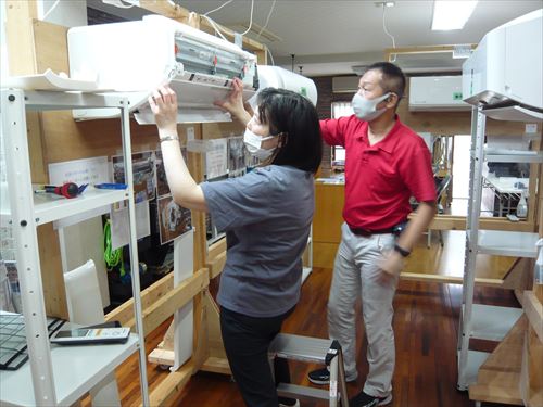 日本エアコンクリーニング協会 第449回技術研修会の様子