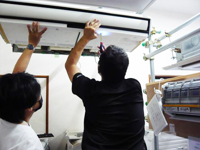 日本エアコンクリーニング協会　第462回技術研修会の様子