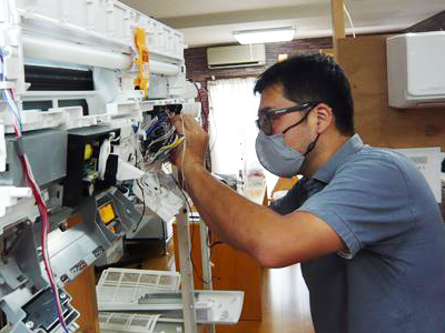 日本エアコンクリーニング協会 第470回技術研修会の様子