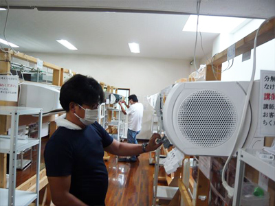 日本エアコンクリーニング協会　第475回技術研修会の様子