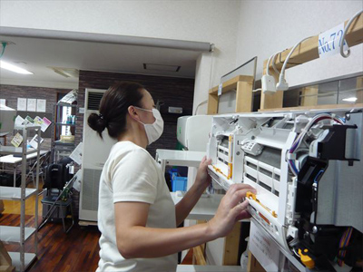 日本エアコンクリーニング協会 第477回技術研修会の様子