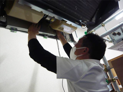 日本エアコンクリーニング協会 第489回技術研修会の様子