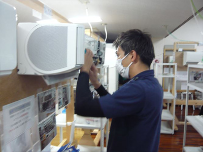 日本エアコンクリーニング協会 第498回技術研修会の様子