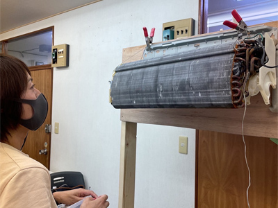 第50回 エアコン完全分解研修会風景