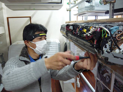 日本エアコンクリーニング協会　第524回技術研修会の様子