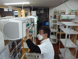 日本エアコンクリーニング協会　第556回技術研修会の様子
