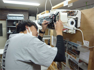 日本エアコンクリーニング協会　第557回技術研修会の様子