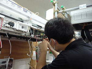 日本エアコンクリーニング協会　第566回技術研修会の様子