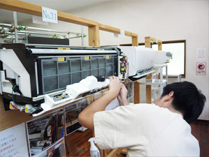 日本エアコンクリーニング協会　第583回技術研修会の様子