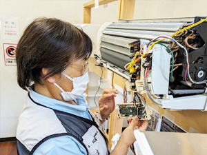 日本エアコンクリーニング協会　第592回技術研修会の様子
