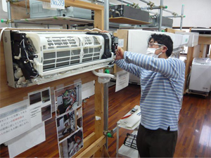 日本エアコンクリーニング協会　第622回技術研修会の様子