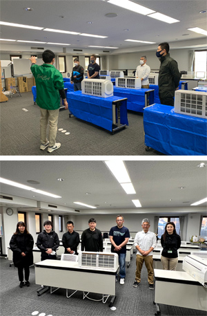 日本エアコンクリーニング協会 第404回技術研修会の様子