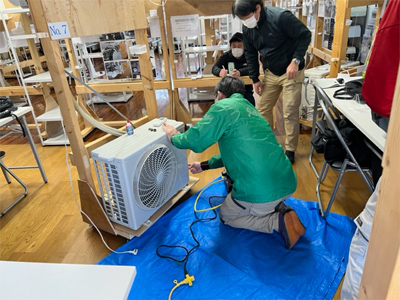第3回 エアコンポンプダウン研修会風景