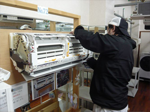 日本エアコンクリーニング協会　第632回技術研修会の様子