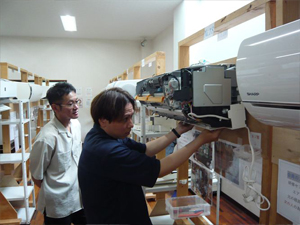 日本エアコンクリーニング協会 第770回技術研修会の様子