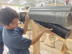 第14回 エアコン福岡教室完全分解研修会風景