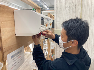 日本エアコンクリーニング協会福岡教室 第70回技術研修会の様子
