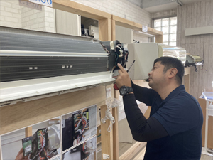 日本エアコンクリーニング協会福岡教室 第92回技術研修会の様子