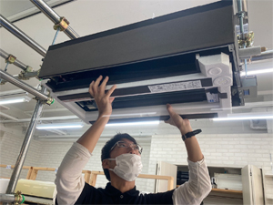 日本エアコンクリーニング協会福岡教室　第94回技術研修会の様子