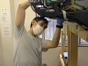 第155回　新宿教室エアコン完全分解研修会風景