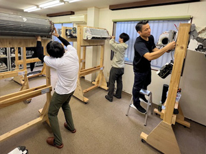 第161回 新宿教室エアコン完全分解研修会風景