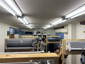 第162回 新宿教室エアコン完全分解研修会風景